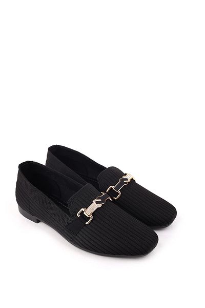 Papuçsepeti Shoe Basket 303 Women's Knitwear Knitted Daily Ballerina Shoes
