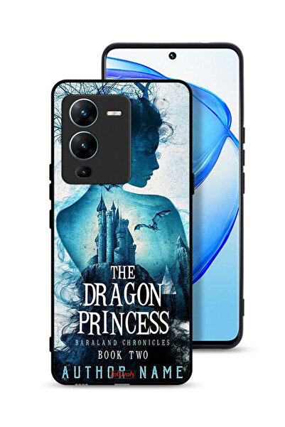 Tolwak Vivo V25 Pro 5G Protective Case Cover The Dragon Princess