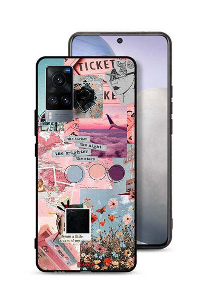 Tolwak غطاء حماية لهاتف Vivo X60t كلما أظلم الليل، كلما أشرقت النجوم