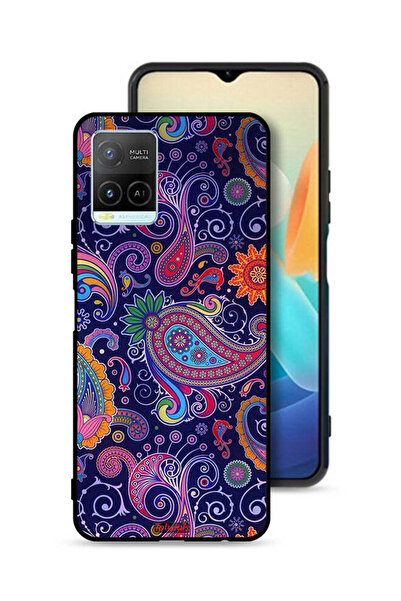 Tolwak غطاء حماية لهاتف Vivo Y21 بنمط فن الماندالا