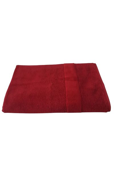 Özdilek Battal Oversized Bath Towel - Claret Red