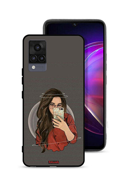 Tolwak غطاء حماية لهاتف Vivo V21 لالتقاط صورة سيلفي