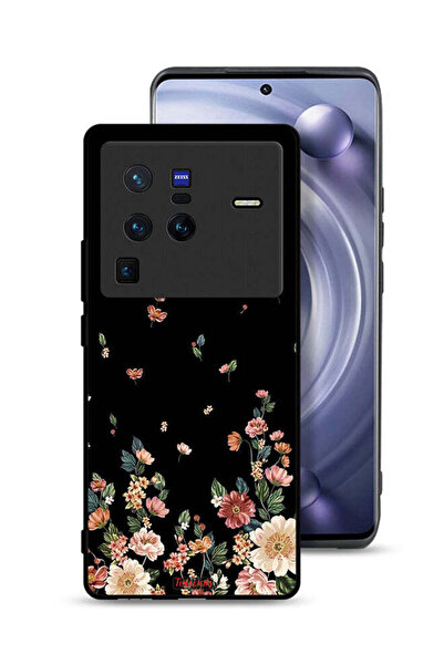 Tolwak Vivo X80 Pro Protective Case Cover Small Flowers In Bottom