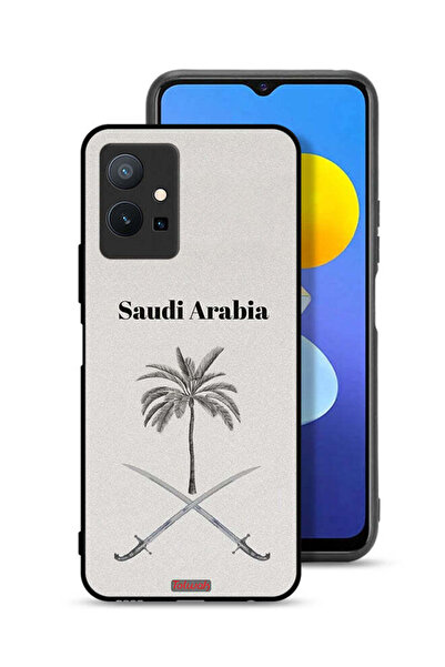 Tolwak غطاء حماية لهاتف فيفو T1 5G بشعار المملكة العربية السعودية