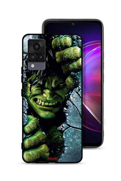 Tolwak غطاء حماية Vivo V21 بتصميم هالك المذهل