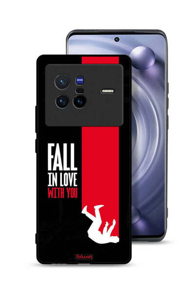 Tolwak Vivo X80 Protective Case Cover Fall In Love With You