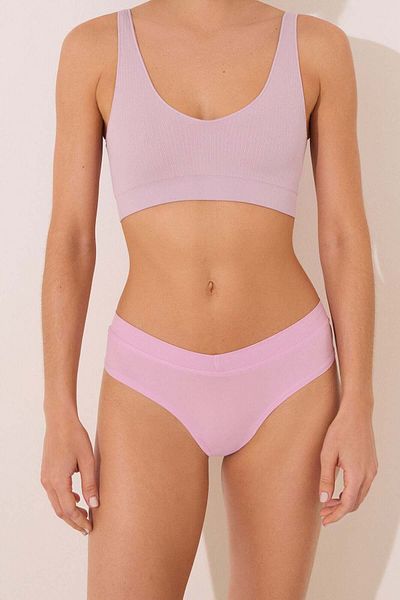 Women'secret Pink gathered Brazilian wide panty