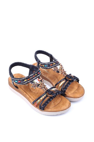 Papuçsepeti Shoe Basket 361 Women's Daily Anatomical Comfortable Sole Sandals