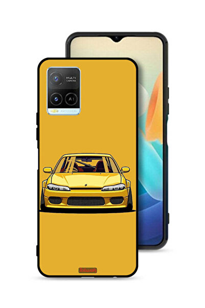 Tolwak Vivo Y32 Protective Case Cover Car Art