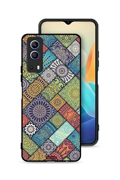 Tolwak غطاء حماية لهاتف Vivo Y72 5G بنمط ماندالا