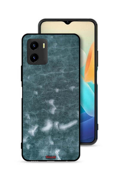 Tolwak غطاء حماية لهاتف Vivo Y15s بنمط ستونيش