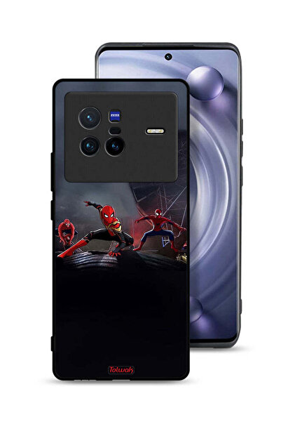 Tolwak غطاء حماية لجهاز Vivo X80 بثلاثة عناكب