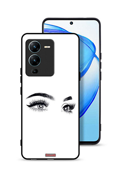 Tolwak Vivo V25 Pro 5G Protective Case Cover Eyes Art