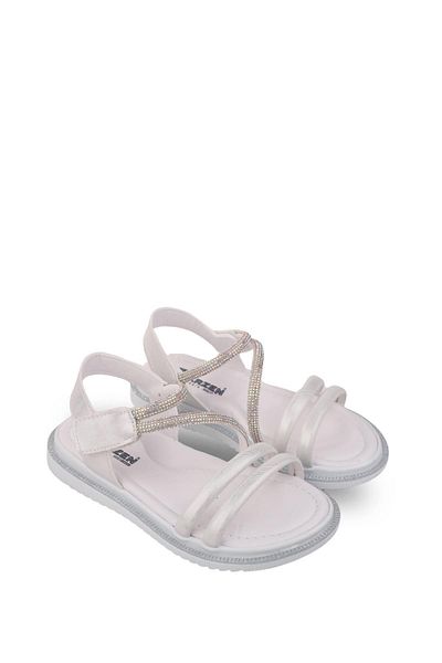 Papuçsepeti Shoe Basket Arzn 4832 Girls' Orthopedic Comfortable Sole Sandals
