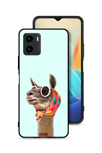 Tolwak غطاء حماية لهاتف Vivo Y15s بلون جمل أنيق وجذاب