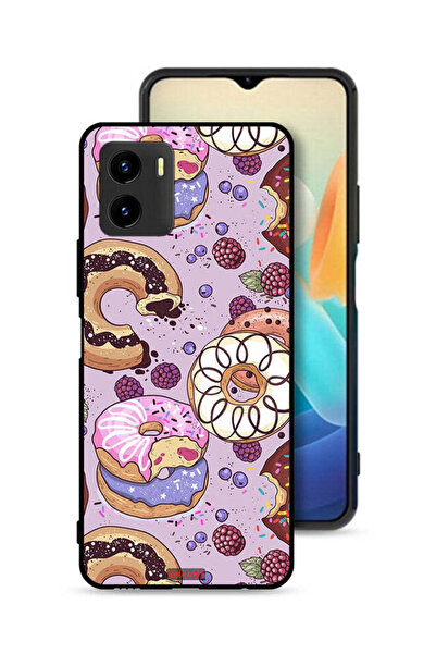 Tolwak غطاء حماية لهاتف Vivo Y15s برسومات دونات فنية