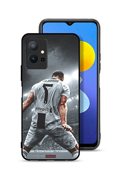Tolwak غطاء حماية لهاتف Vivo T1 5G بطبعة احتفال كريستيانو رونالدو