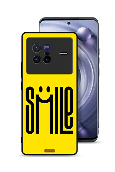 Tolwak Vivo X80 Protective Case Cover Smile Art