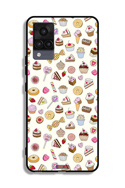 Tolwak Vivo V21 Protective Case Cover Pattern Of Favorite Items