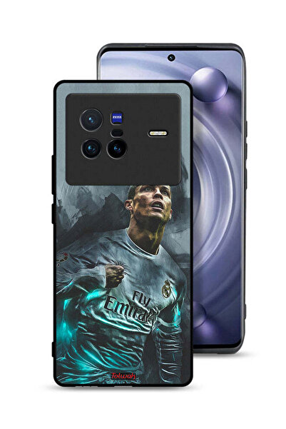 Tolwak غطاء حماية Vivo X80 بتصميم كريستيانو رونالدو