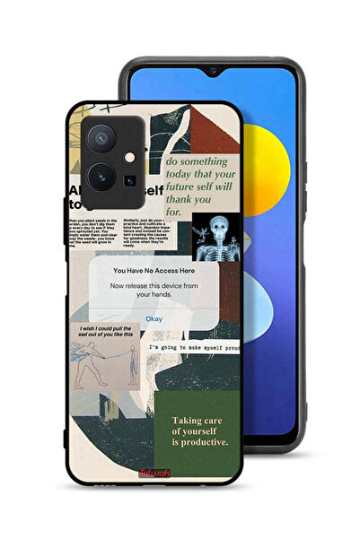 Tolwak غطاء حماية لهاتف Vivo Y75 5G اسمح لنفسك بالنمو
