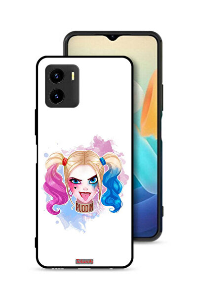 Tolwak غطاء حماية لهاتف Vivo Y15s برسومات هارلي كوين