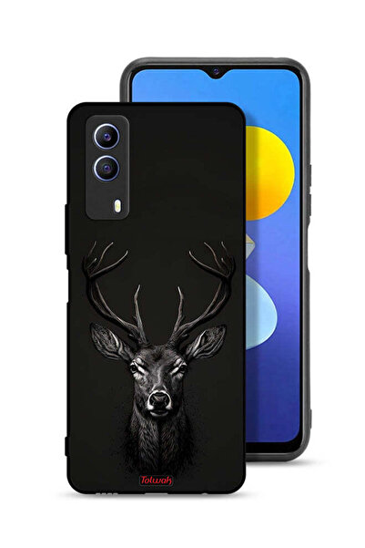 Tolwak غطاء حماية Vivo T1x بتصميم غزال رقمي