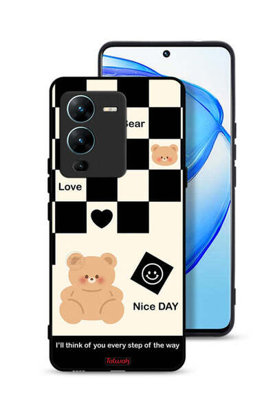 Tolwak غطاء حماية لهاتف Vivo V25 Pro 5G سأفكر فيك في كل خطوة على الطريق