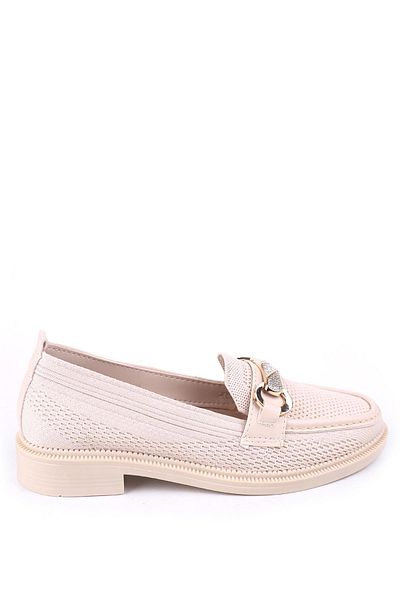 Papuçsepeti Shoe Basket Hs807 Women's Knitwear Stone Casual Shoes