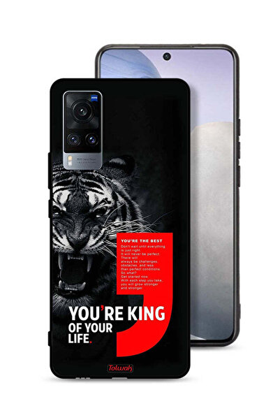 Tolwak غطاء حماية لهاتف Vivo X60t أنت ملك حياتك