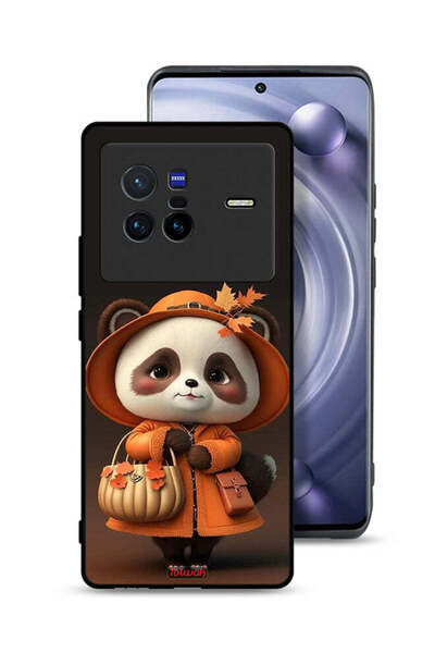 Tolwak Vivo X80 Protective Case Cover Cute Panda Lady Style