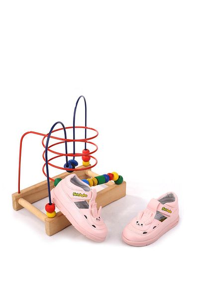 Papuçsepeti Shoe Basket - Şrbb 4795 Baby Girl Orthopedic First Step Shoes