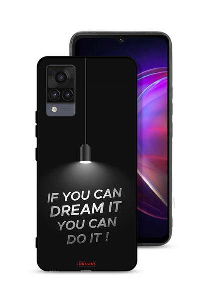 Tolwak غطاء حماية لهاتف Vivo V21 إذا كنت تستطيع أن تحلم به، يمكنك تحقيقه