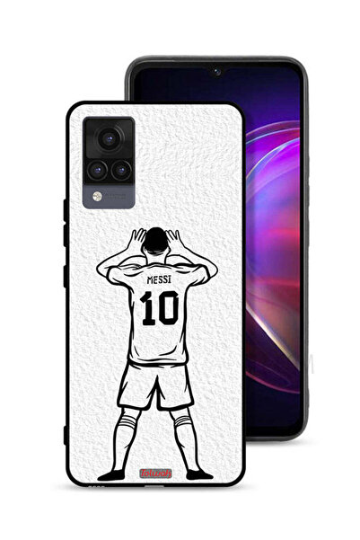 Tolwak غطاء حماية لهاتف Vivo V21 - رسم ميسي