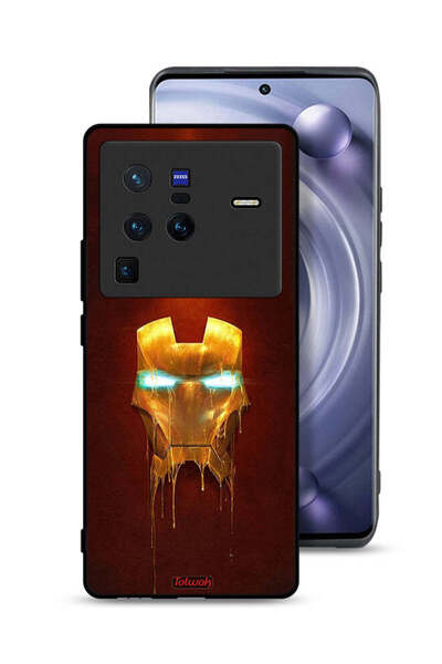 Tolwak Vivo X80 Pro Protective Case Cover Iron Man Marvel Comics