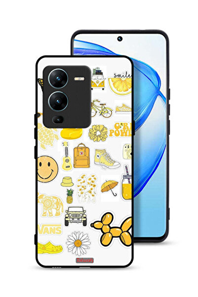 Tolwak غطاء حماية لهاتف Vivo V25 Pro 5G - علامات أنثوية