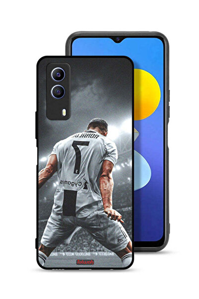 Tolwak غطاء حماية لهاتف Vivo T1x بشعار احتفال كريستيانو رونالدو