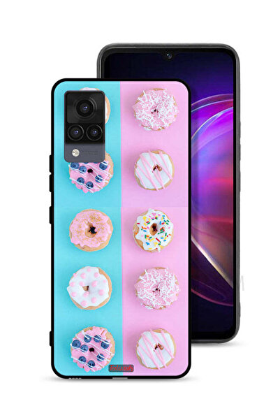 Tolwak Vivo V21 Protective Case Cover Heather Donuts
