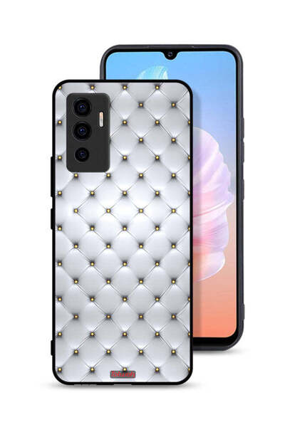 Tolwak غطاء حماية لهاتف Vivo S10e 5G مطبوع عليه دبابيس على القماش