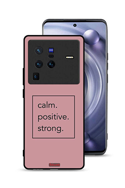 Tolwak غطاء حماية لهاتف Vivo X80 Pro، هادئ وإيجابي وقوي