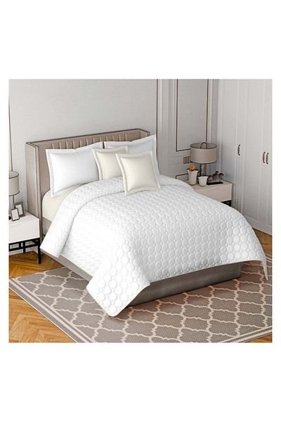 smart home 100% Microfiber Double Bedspread, King Size, 6 Piece Set, 250X230 cm