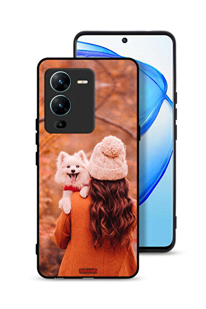 Tolwak غطاء حماية لهاتف Vivo V25 Pro 5G يحمل جروًا