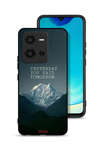Tolwak غطاء حماية لهاتف Vivo V25 5G "بالأمس قلت غدًا"
