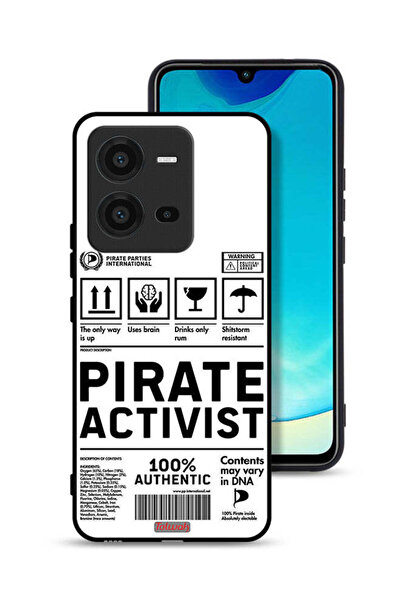 Tolwak غطاء حماية لهاتف Vivo V25 5G، ملصق ناشط خاص