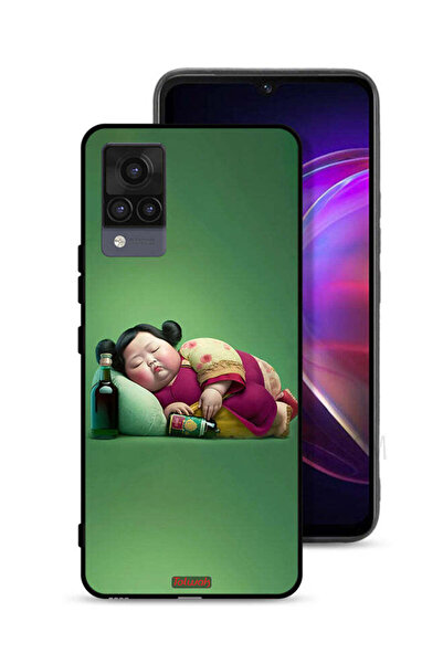 Tolwak غطاء حماية فيفو V21 لفتاة سمينة