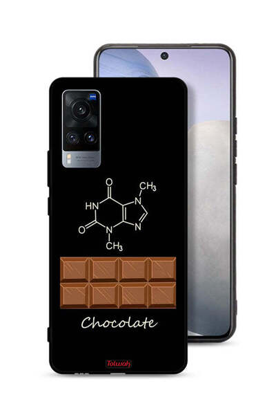 Tolwak غطاء حماية Vivo X60t بلون الشوكولاتة