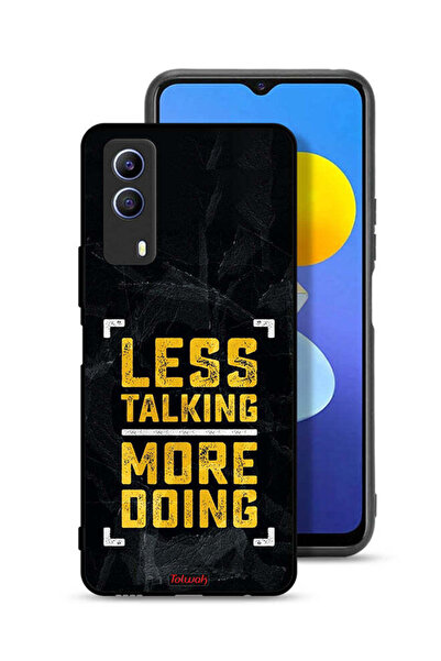 Tolwak Vivo T1x Protective Case Cover Less Talking More Doing