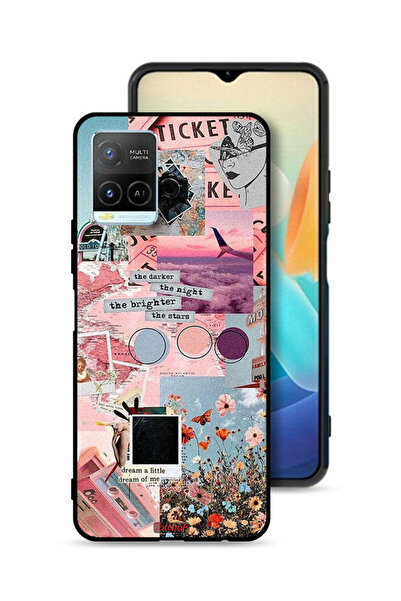 Tolwak غطاء حماية لهاتف فيفو Y21 كلما أظلم الليل، كلما أشرقت النجوم