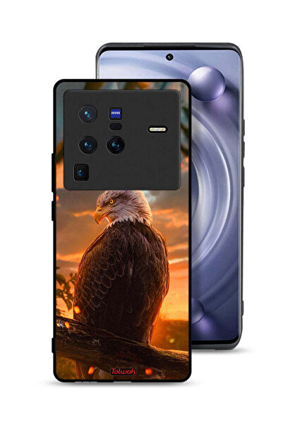 Tolwak Vivo X80 Pro Protective Case Cover Eagle
