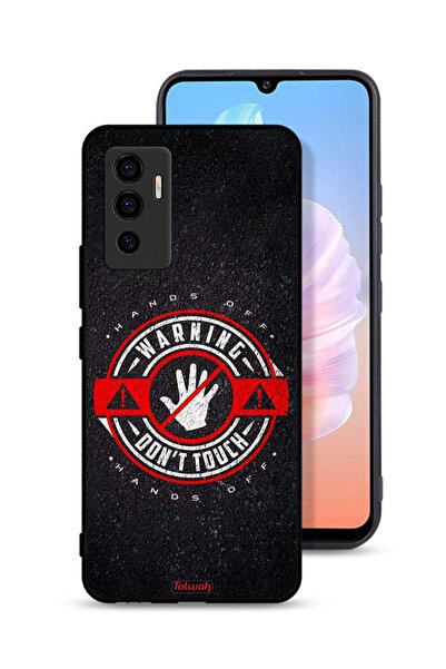 Tolwak Vivo S10e 5G Protective Case Cover Warning Do Not Touch